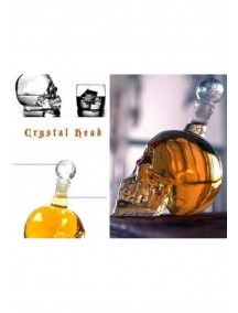 Crystal Head Kuru Kafa Cam Şişe