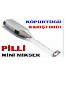 MİNİ PİLLİ PORTATİF KARIŞTIRICI MİKSER