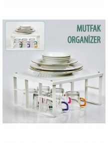 MUTFAK ORGANİZER - DOLAP İÇİ RAF DÜZENLEYİCİ