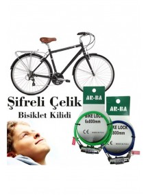 Şifreli Çelik Bisiklet Kilidi