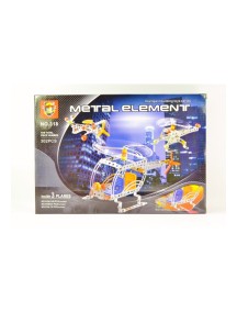 302 Parça Metal Lego Uçak 3 adet - V48
