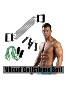 Vücut Geliştirme Seti-3 Fonksiyonlu Profesyonel Set