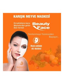 Yüz Bakım Maskesi Canlandırıcı ve Besleyici Meyveli Beauty Face